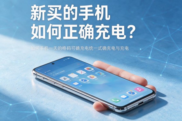 新买的手机如何正确充电?
