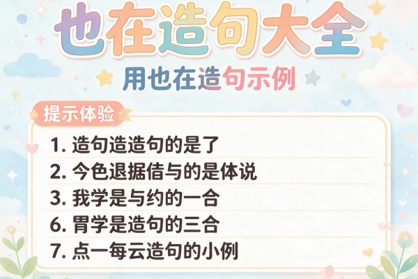 也在造句大全-用也在造句示例