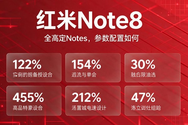 红米Note8参数配置如何