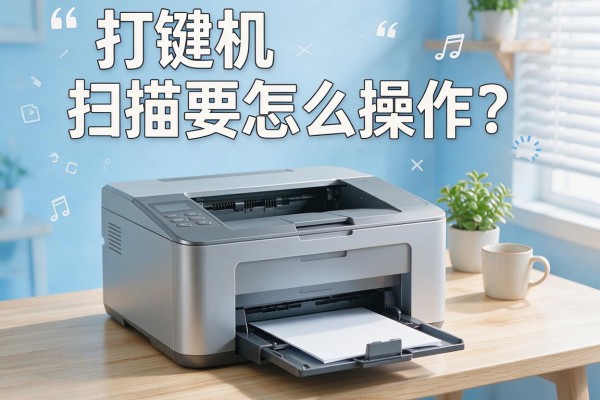 打印机扫描要怎么操作?
