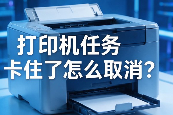 打印机任务卡住了怎么取消?