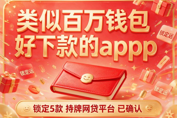 类似百万钱包好下款的app，锁定5款持牌网贷平台已确认