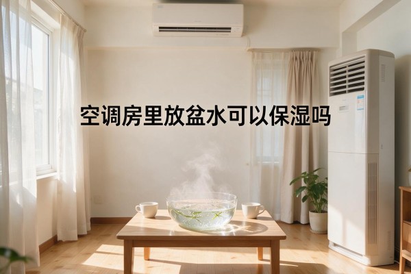 空调房里放盆水可以保湿吗
