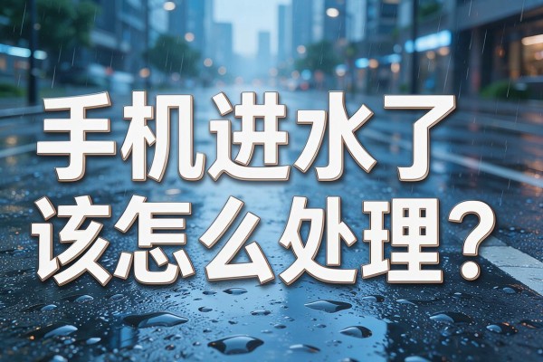 手机进水了该怎么处理？