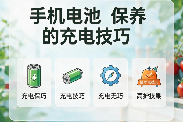 手机电池保养的充电技巧