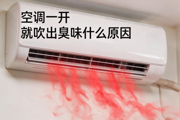 空调一开就吹出臭味什么原因