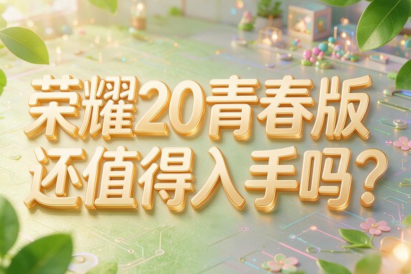 荣耀20青春版还值得入手吗？