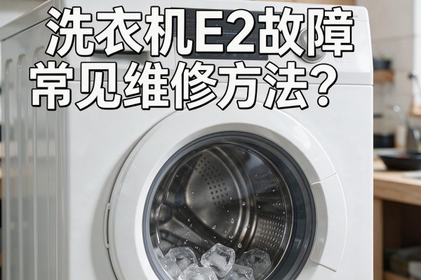洗衣机E2故障常见维修方法？