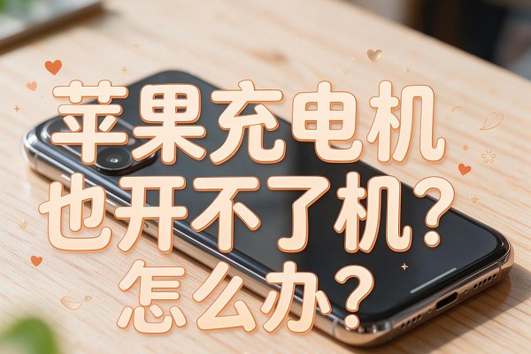 苹果手机充电也开不了机怎么办？