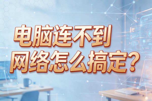 电脑连不到网络怎么搞定？