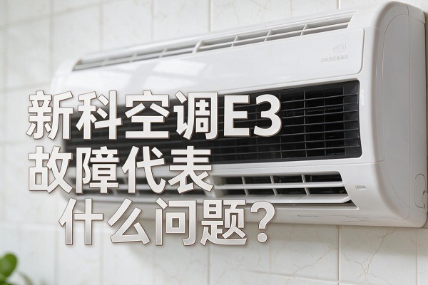 新科空调E3故障代表什么问题?