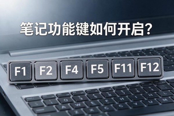 笔记本的F1-F12功能键如何开启?
