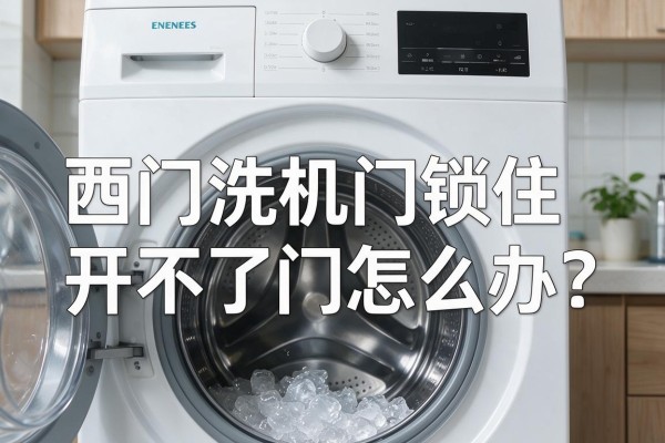 西门子洗衣机门锁住开不了门怎么办?