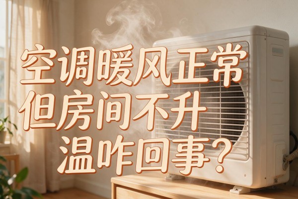 空调暖风正常但房间不升温咋回事?
