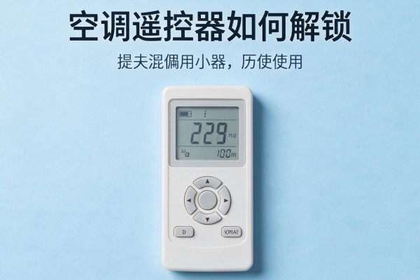 空调遥控器如何解锁