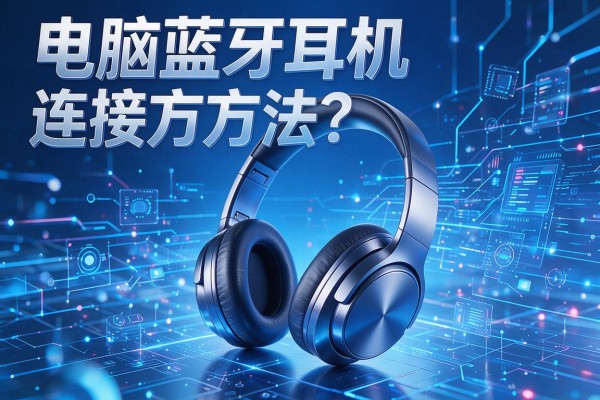 电脑蓝牙耳机连接方法？