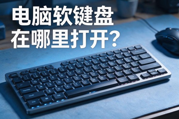 电脑软键盘在哪里打开?