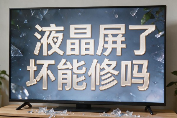 液晶电视液晶屏坏了能修吗