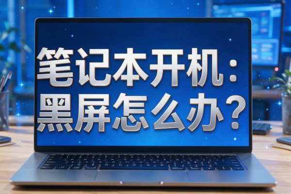 笔记本开机黑屏怎么办？