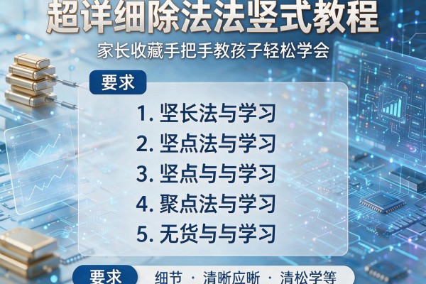 超详细除法竖式教程家长收藏手把手教孩子轻松学会