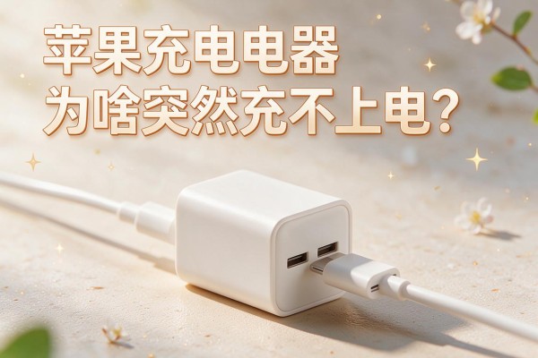 苹果充电器为啥突然充不上电？