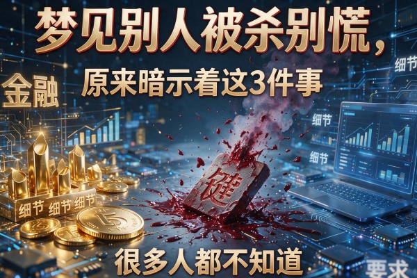 梦见别人被杀别慌,原来暗示着这3件事,很多人都不知道