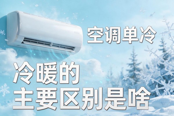 空调单冷跟冷暖的主要区别是啥