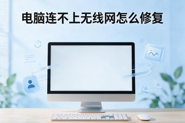电脑连不上无线网怎么修复