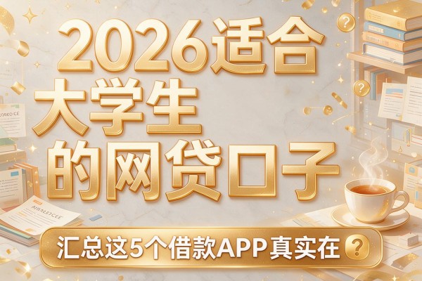 2026适合大学生的网贷口子，汇总这5个借款APP真实在