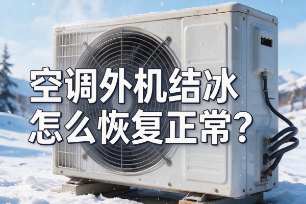 空调外机结冰怎么恢复正常?