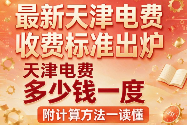 最新天津电费收费标准出炉,天津电费多少钱一度附计算方法一文读懂