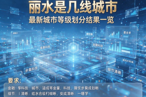 丽水是几线城市 最新城市等级划分结果一览