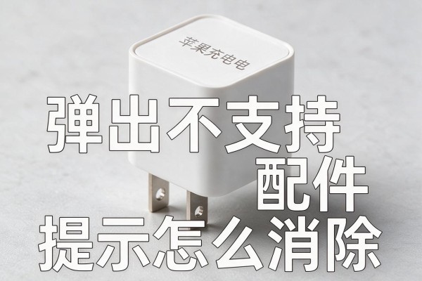 苹果充电器弹出不支持配件提示怎么消除