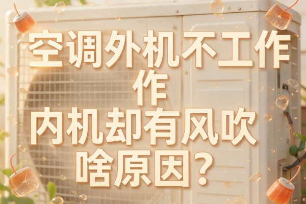 空调外机不工作内机却有风吹，啥原因？