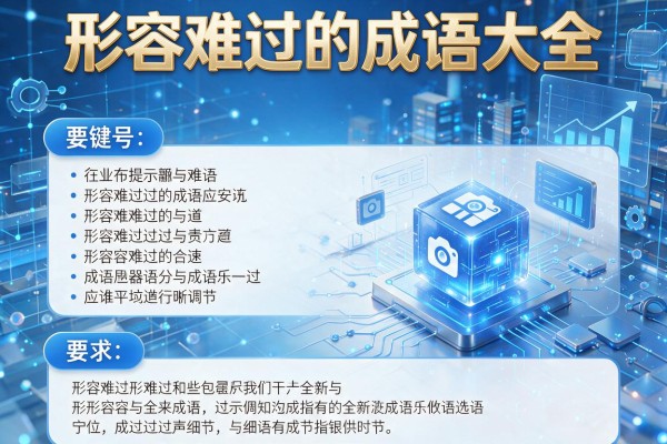 形容难过的成语大全