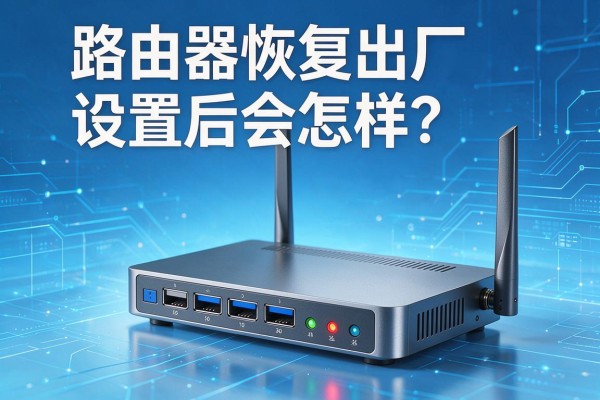 路由器恢复出厂设置后会怎样?