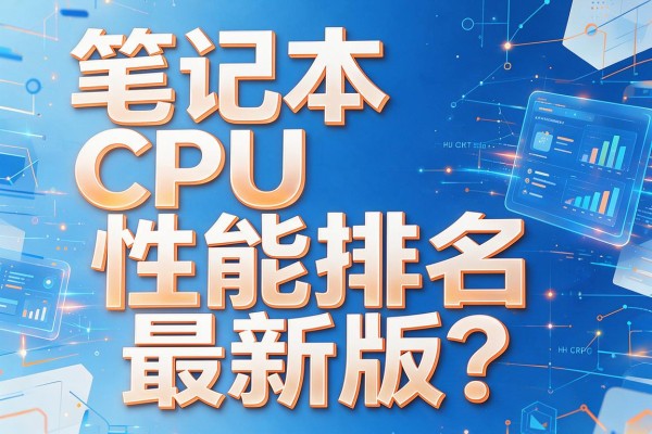 笔记本CPU性能排名最新版?