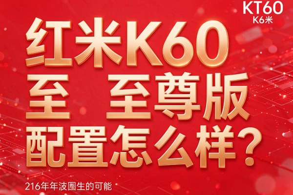 红米K60至尊版配置怎么样?