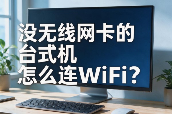 没无线网卡的台式机怎么连WiFi？