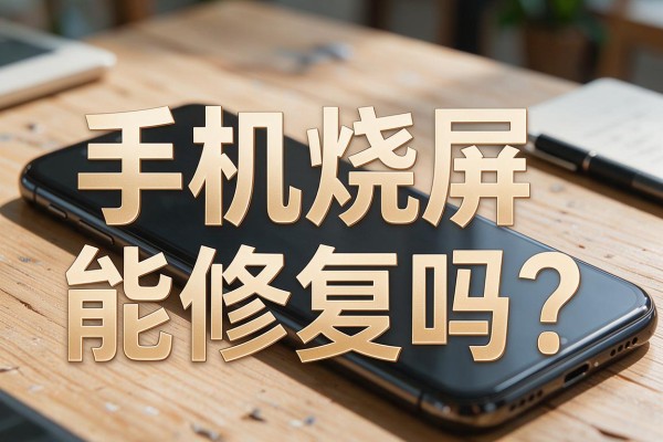手机烧屏能修复吗？