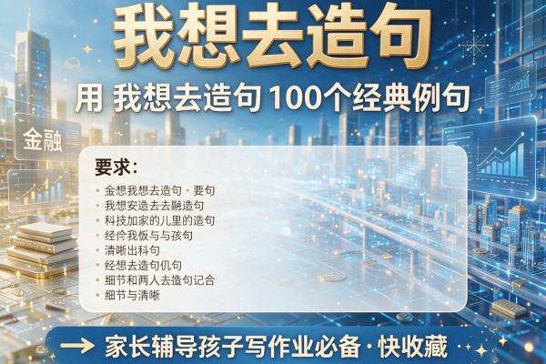 我想去造句-用我想去造句100个经典例句家长辅导孩子写作业必备快收藏