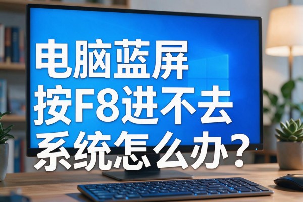 电脑蓝屏按F8进不去系统怎么办？