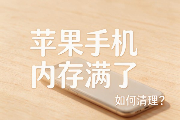 苹果手机内存满了如何清理？
