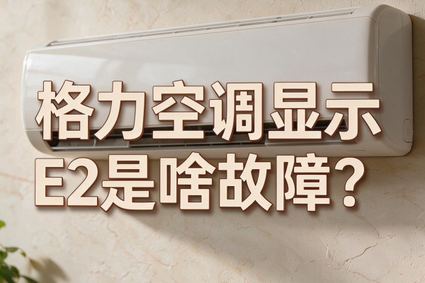 格力空调显示E2是啥故障?