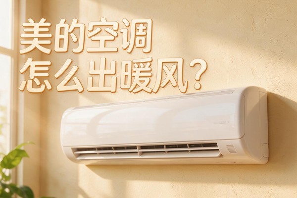 美的空调怎么出暖风?