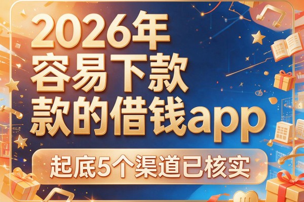 2026年容易下款的借钱app,起底5个渠道已核实