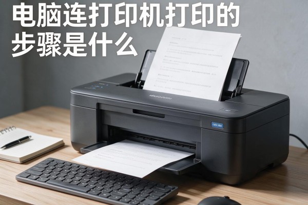 电脑连打印机打印的步骤是什么