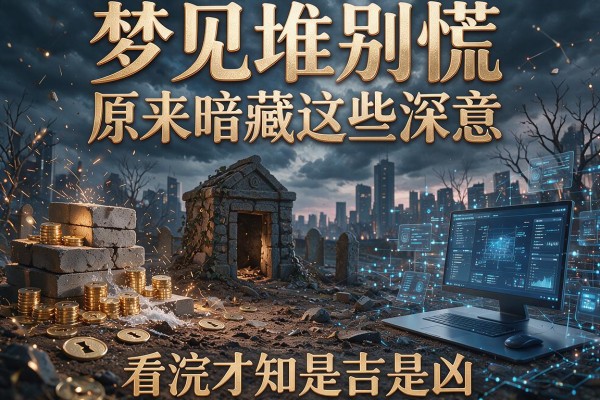 梦见坟堆别慌,原来暗藏这些深意,看完才知是吉是凶