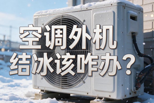 空调外机结冰该咋办?