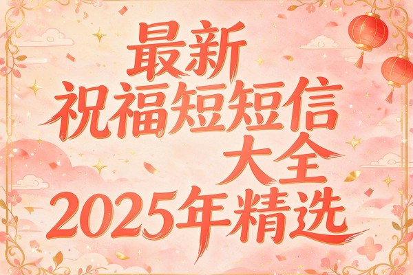 最新祝福短信大全2025年精选